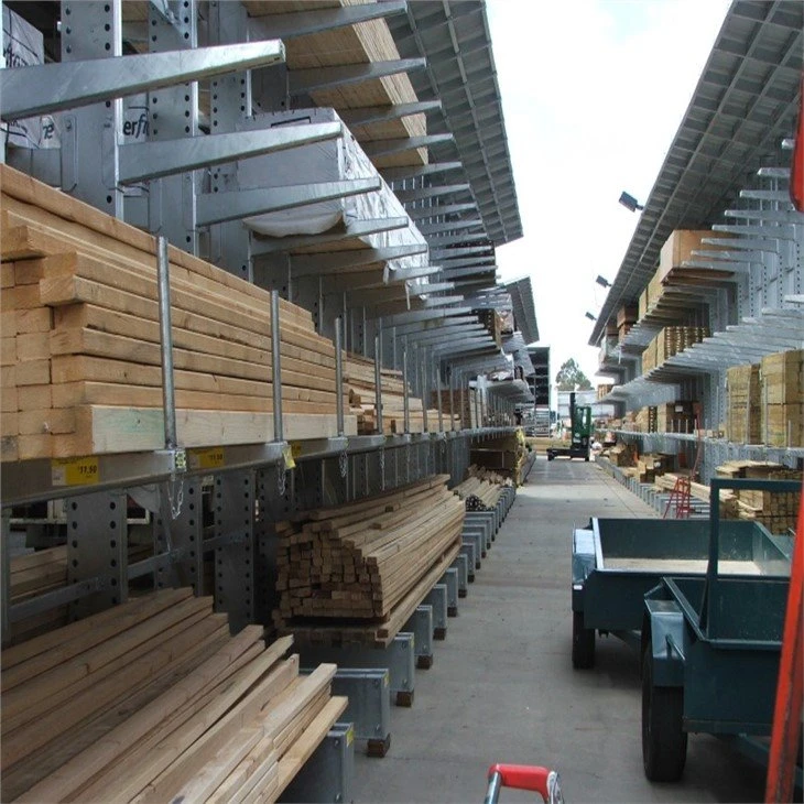 Steel Pipe Storage Cantilever Rack for Lumbers (4)