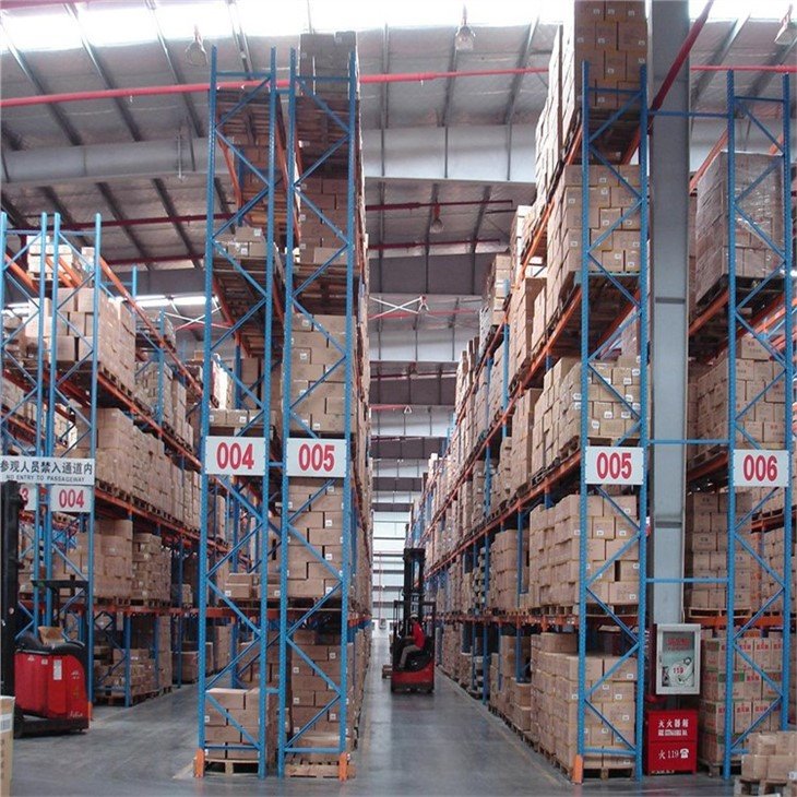 Warehouse heavy duty steel storage pallet rack system (4)