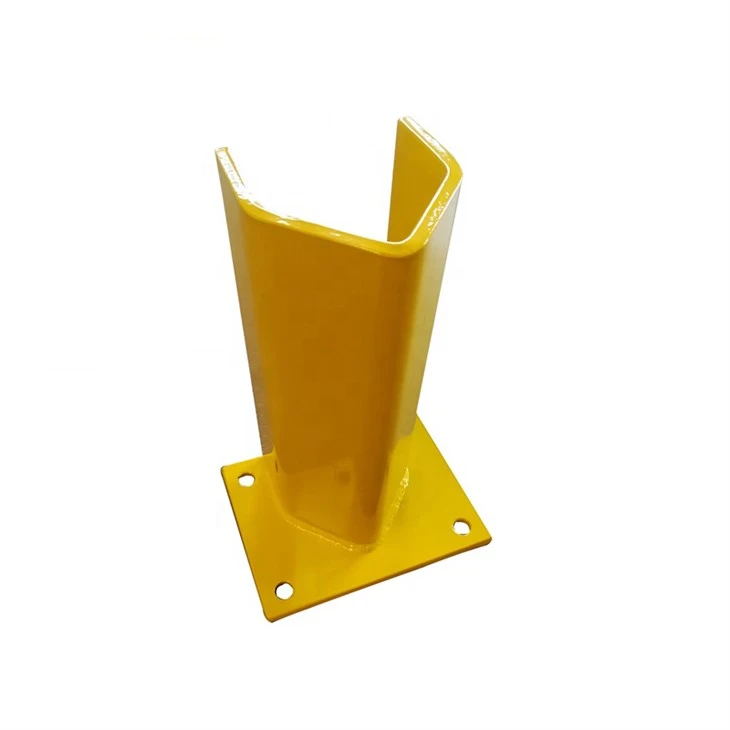 Protector vertical de metal para estanterías de paletas de alta calidad