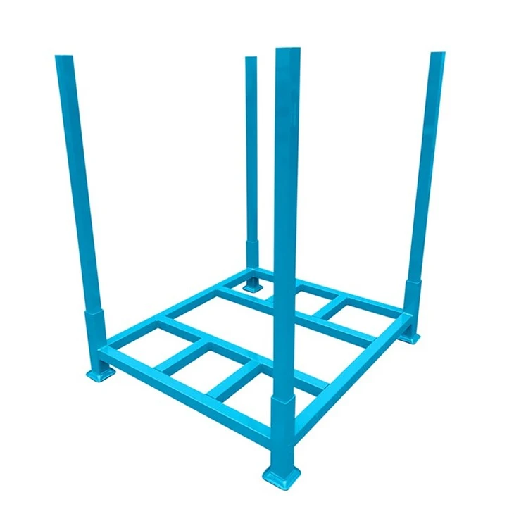 Portable Foldable Stackable Warehouse Storage Stacking Rack