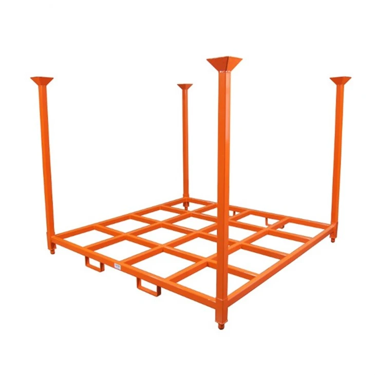 Portable Foldable Stackable Warehouse Storage Stacking Rack